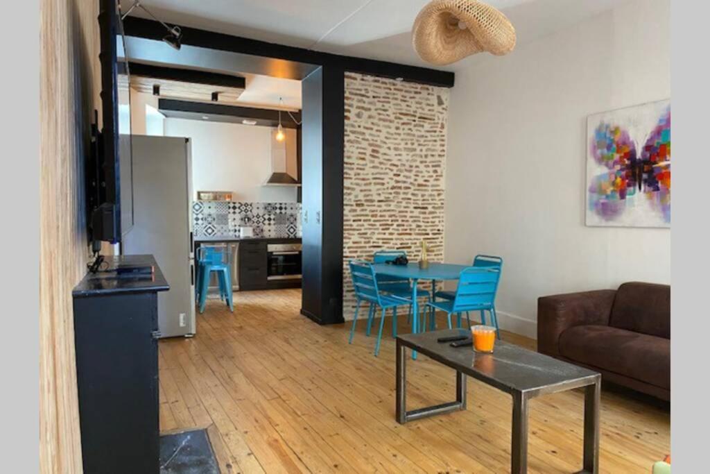 60 M2 Au Coeur Du Centre Ville Cahors Eksteriør billede